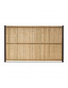 Kit lamas de madera para panel de ocultación