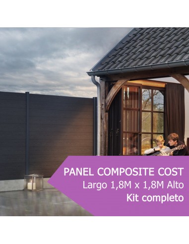 Pack panel Composite COST - 1,80m x1,80m de altura