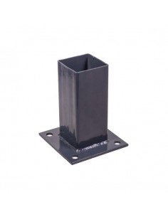 Placa base para poste cuadrados antracita