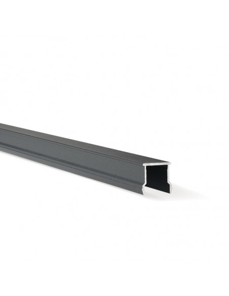 Clip de aluminio para postes ELITE - antracita