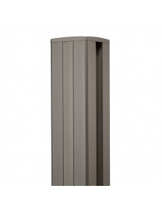 Poste de aluminio ELITE antracita 2