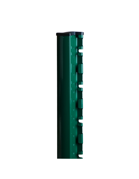Poste para Valla rígida color verde