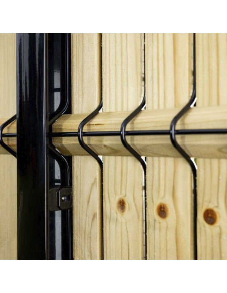Promoción de valla mas Ocultación Madera