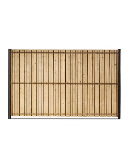 PACK valla + Ocultación madera - 2,5m