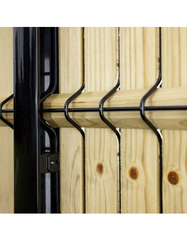 Promoción de valla mas Ocultación Madera