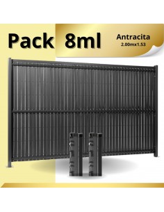 PACK COMPLETO VALLA HERCULES Y OCULTACIÓN PVC