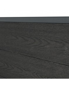 Lama composite gris antracita aspecto madera 2