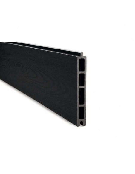 Lama composite gris antracita aspecto madera