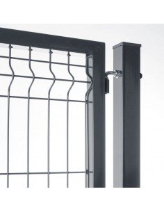 Puerta de valla FULL GATE 1m de ancho - Gris 2